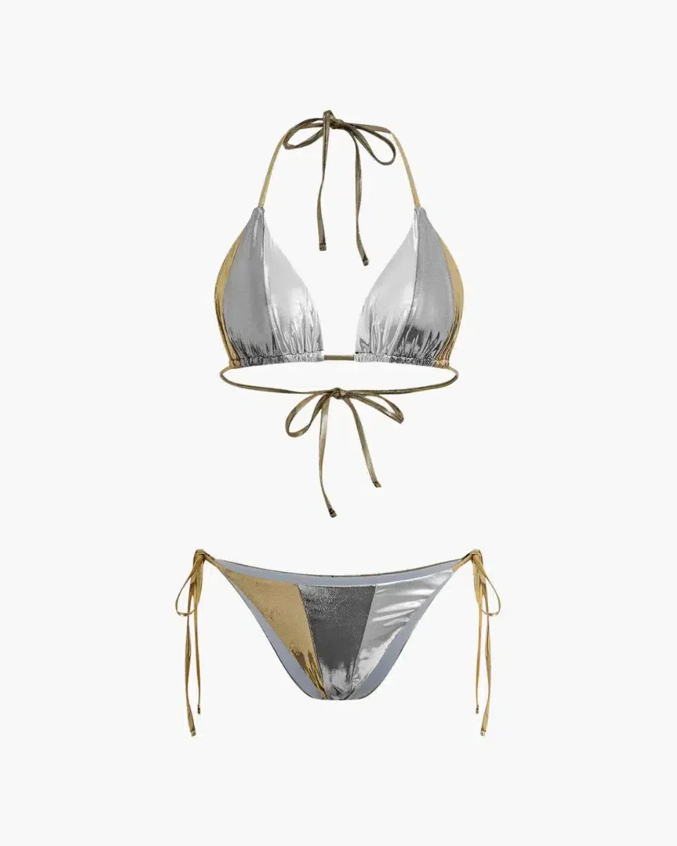 Avenna – Glamorous swimwear – Shimmering bikini set-10174704976199-Ivory Ombre