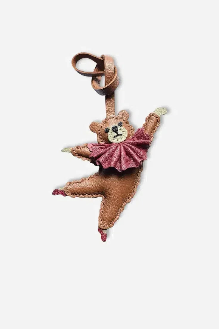 Ballet Bear – Graceful design – Bag charm-10174674731335-Ivory Ombre