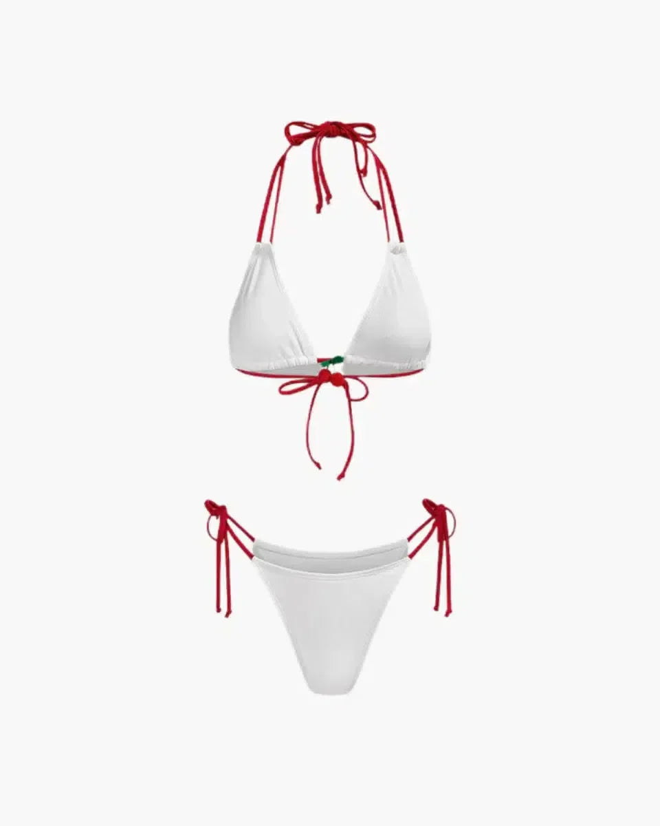 Celora – Playful style – Cherry print set-10174705926471-Ivory Ombre