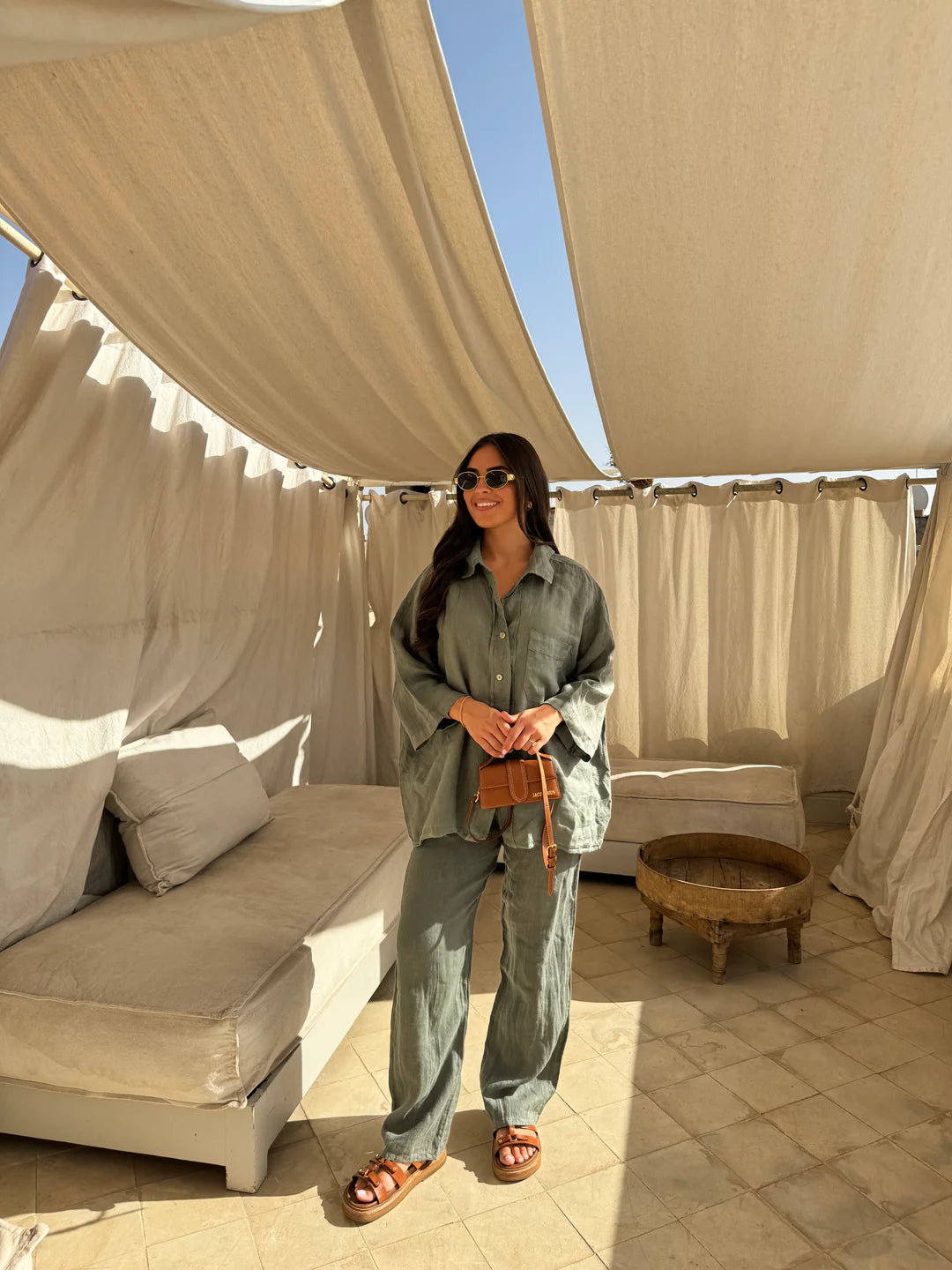 Clarisse – Effortless grace – Linen set-10174755209543-Ivory Ombre