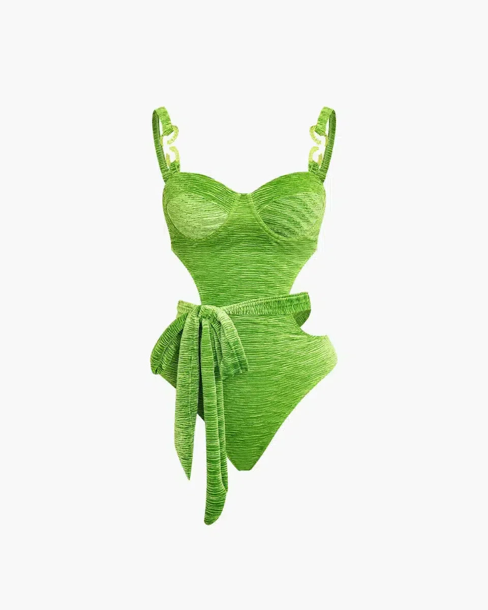 Fayelle – Flattering fit – Tummy-control one-piece-10174703894855-Ivory Ombre