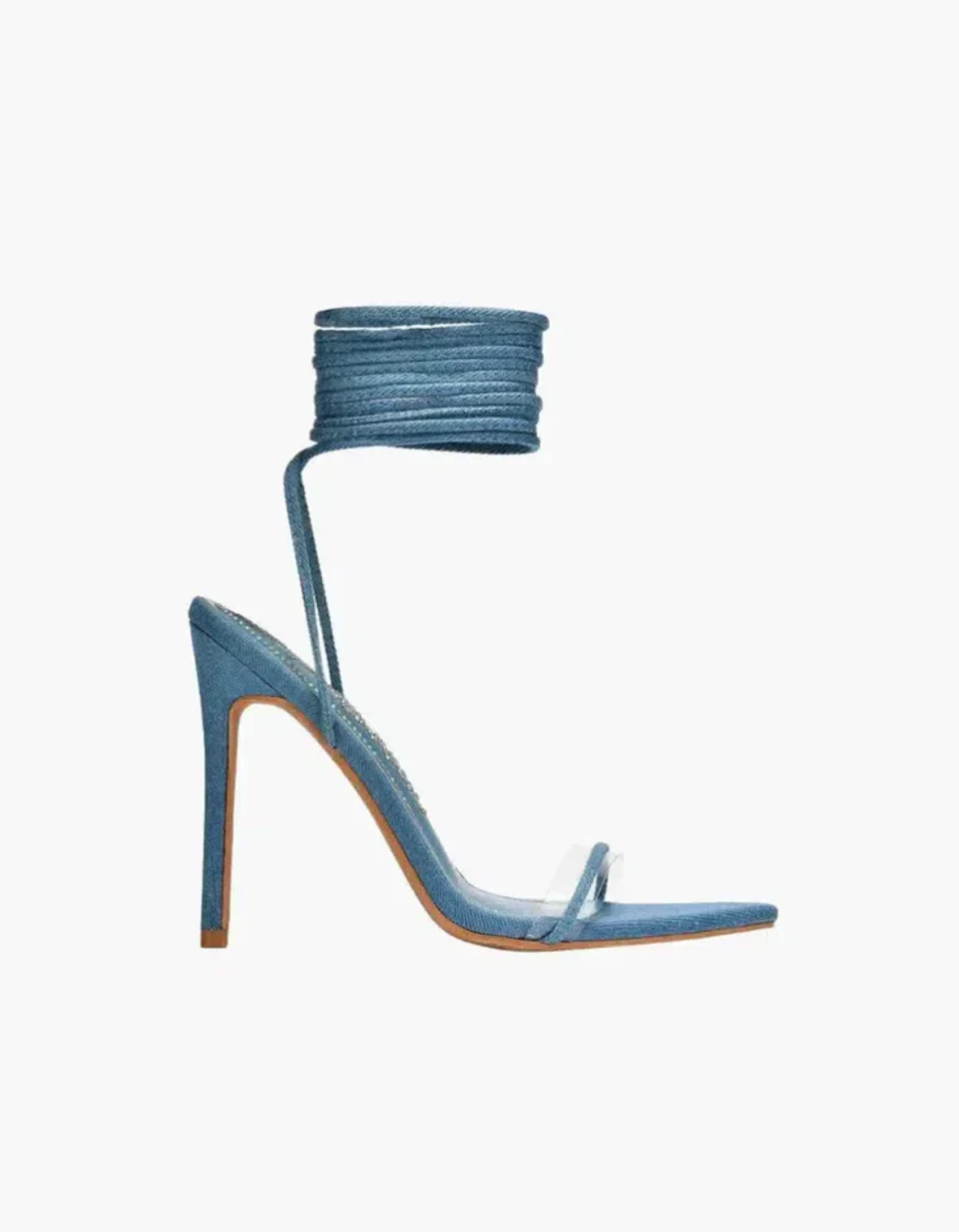 Florianne – Rhinestone lace-up – Heels-10174765007175-Ivory Ombre