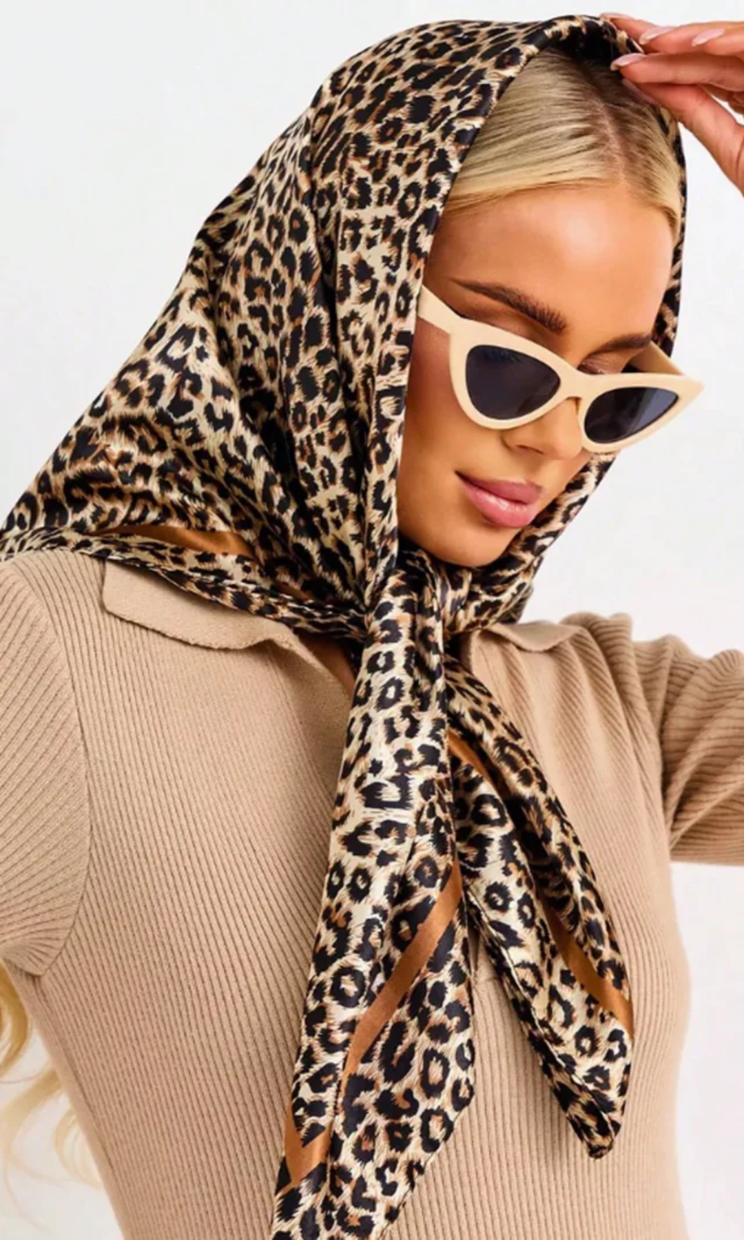 Georgia – Wild elegance – Headscarf-10174848729415-Ivory Ombre