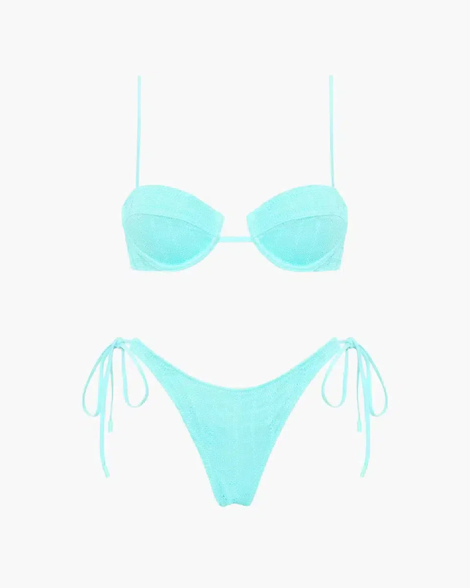 Ilona – Self-tie bottoms – Java-inspired textured bikini set-10174717788487-Ivory Ombre