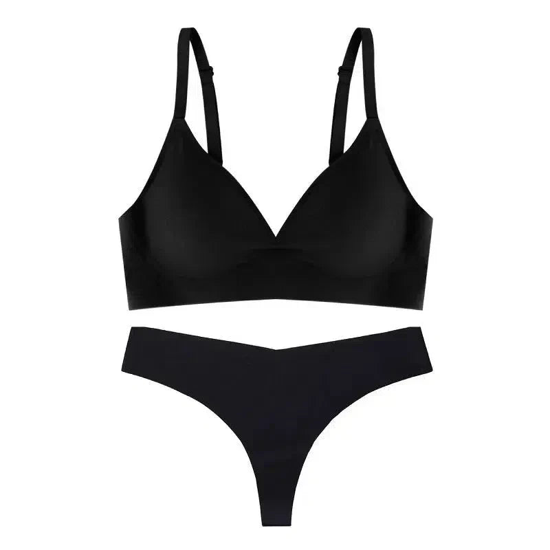 Isalyn – Seamless lightweight – Lingerie set-10174861836615-Ivory Ombre