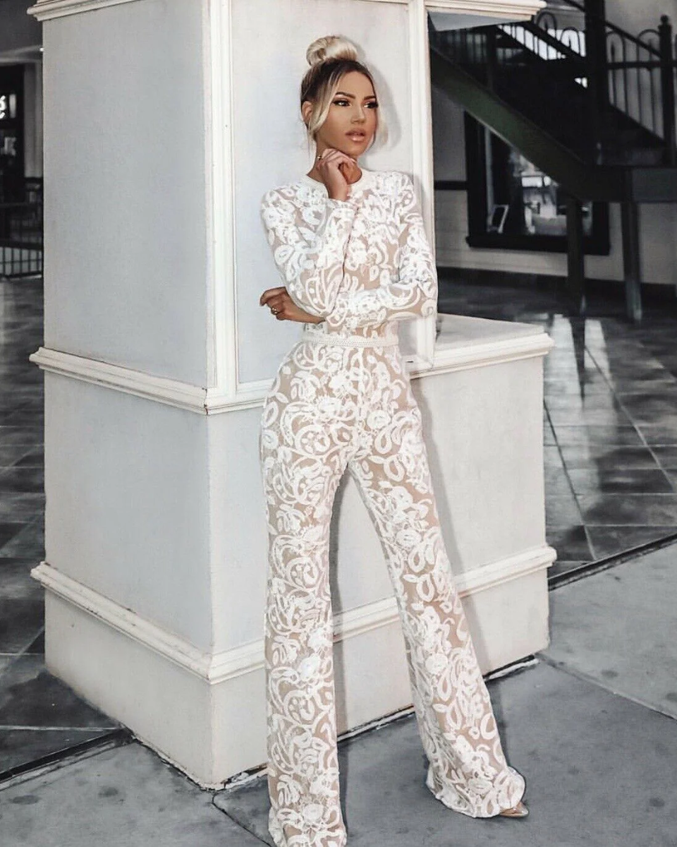 Juliette – Defined waist – Jumpsuit-10174842110279-Ivory Ombre