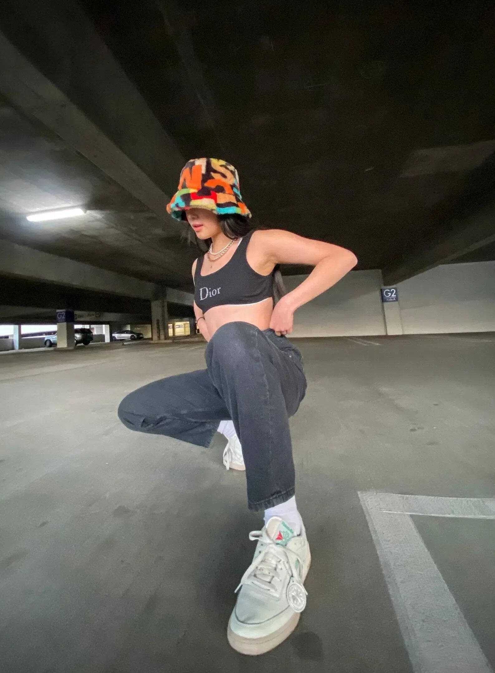 Marizia – Vibrant plush – Bucket hat-10174657167687-Ivory Ombre