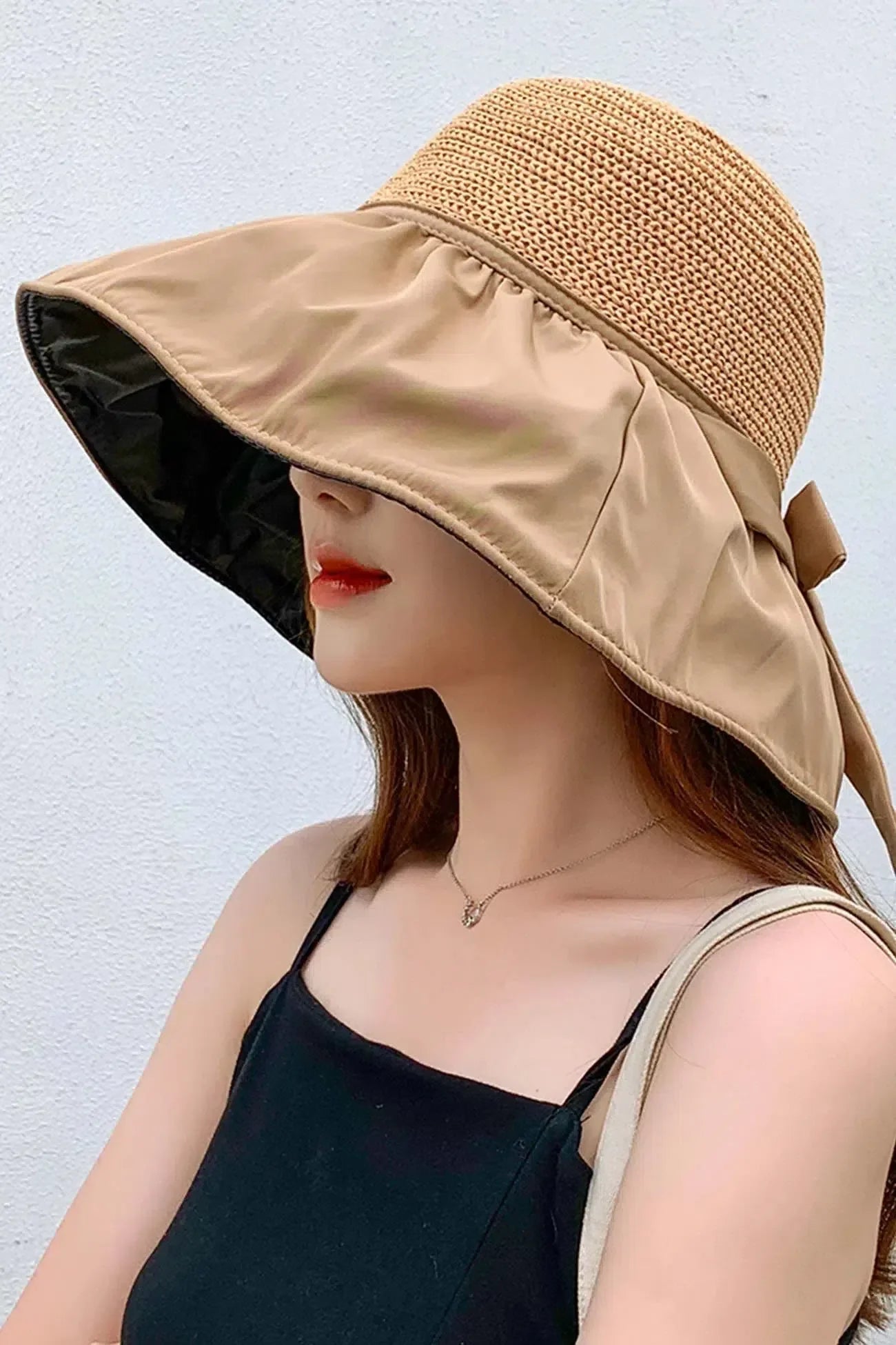 Martina – Breezy foldable – Sun hat-10174653923655-Ivory Ombre
