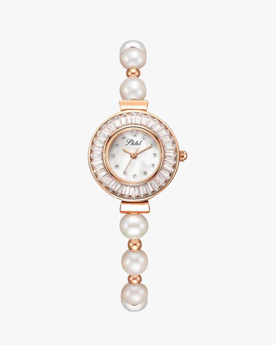 Minette – Pearl-accented bracelet – Vintage watch-10173356540231-Ivory Ombre