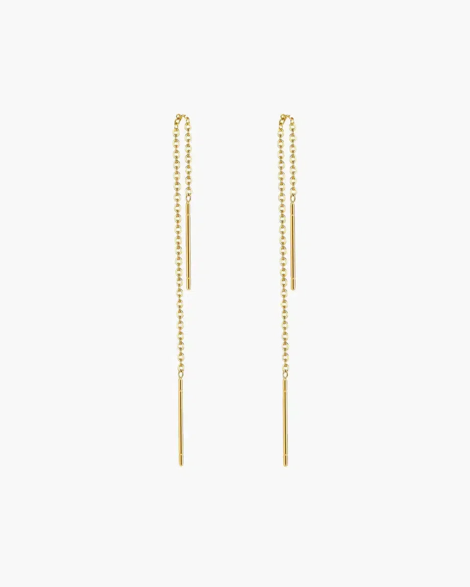 Persis – Modern design – Thread-through hoops-10173354377543-Ivory Ombre