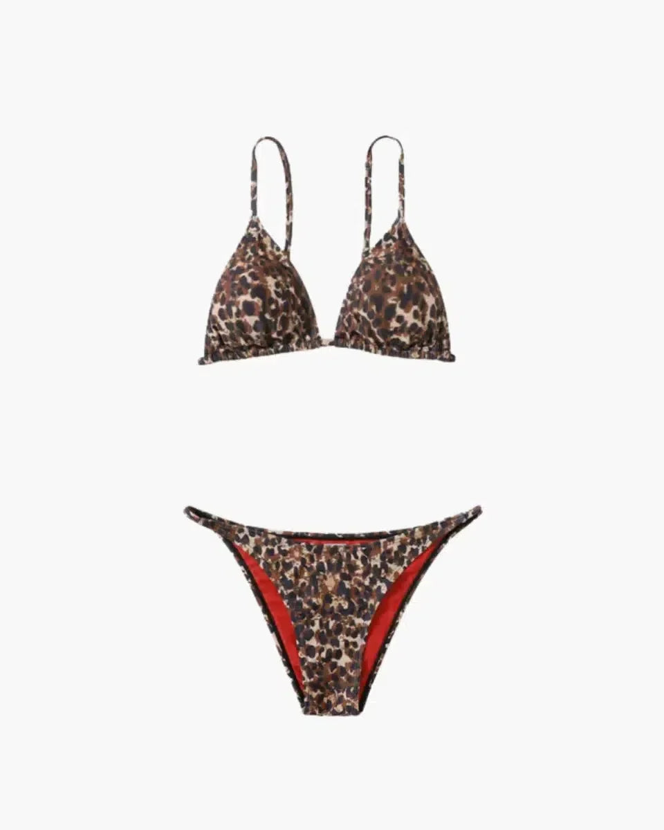 Rivora – Adjustable straps – Leopard bikini set-10174714151239-Ivory Ombre