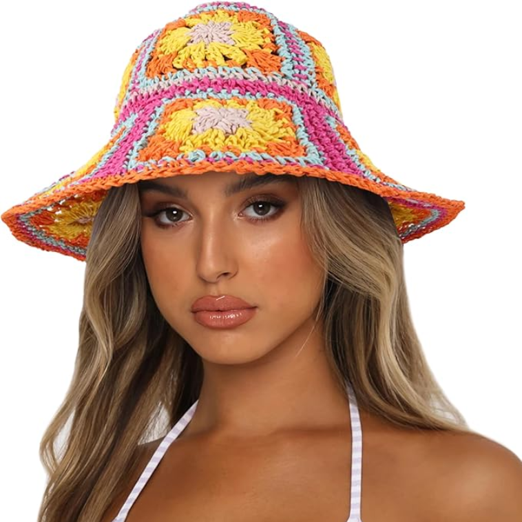 Solivana – Sunset patchwork – Crochet sun hat-10174849909063-Ivory Ombre