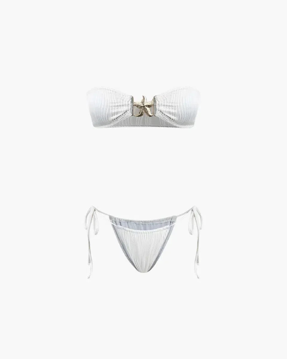 Soriva – Coastal elegance – Starfish bikini set-10174710022471-Ivory Ombre