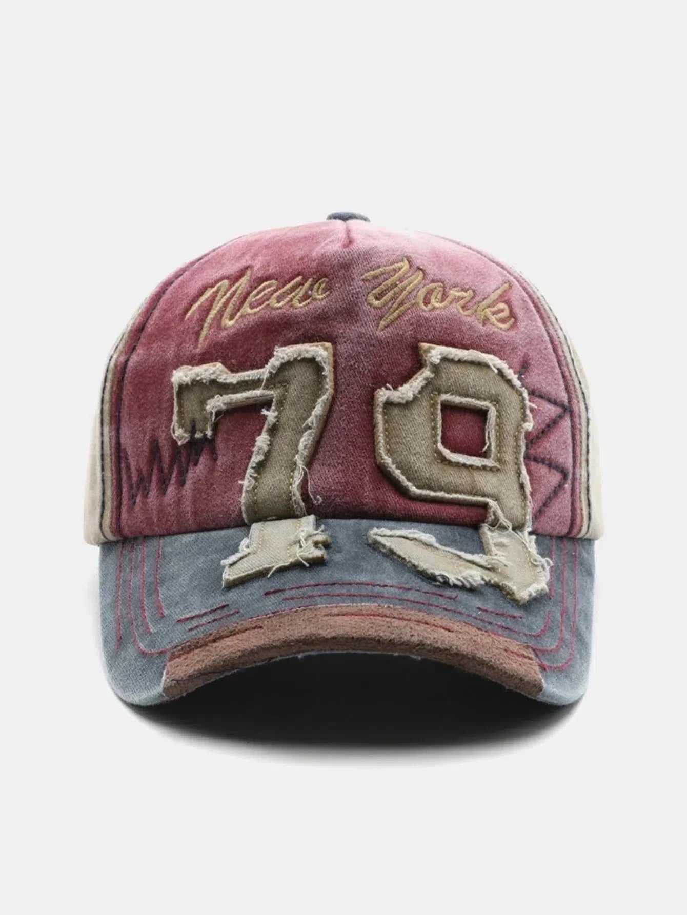 Thessia – NYC 79 – Baseball cap-10174659002695-Ivory Ombre