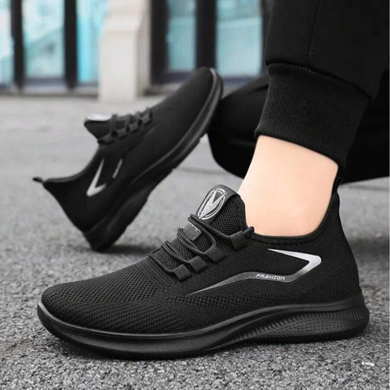 Velmoro – Knit comfort – Lightweight trainers-10174851842375-Ivory Ombre