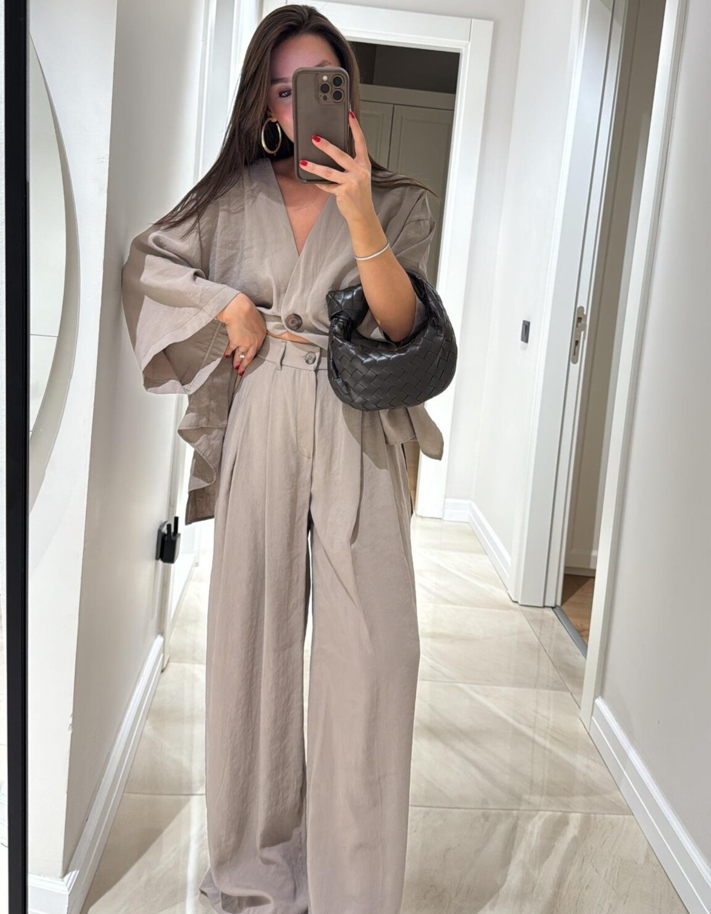 Vernisse – Flowy cut – Co-ord set-10188506333511-Ivory Ombre