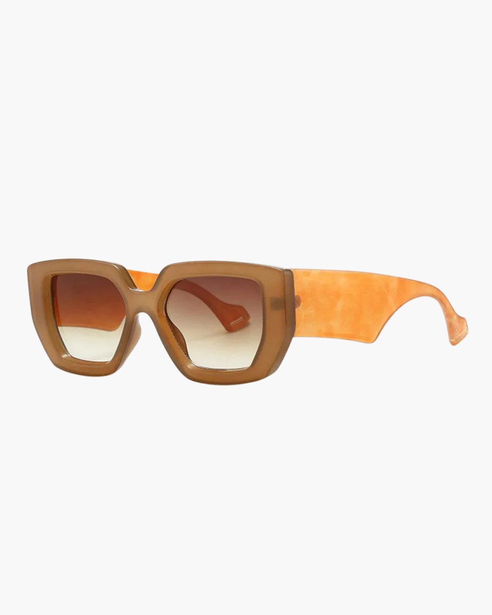 Annalise – UV-protected lenses – Square sunglasses-10173345890631-Ivory Ombre