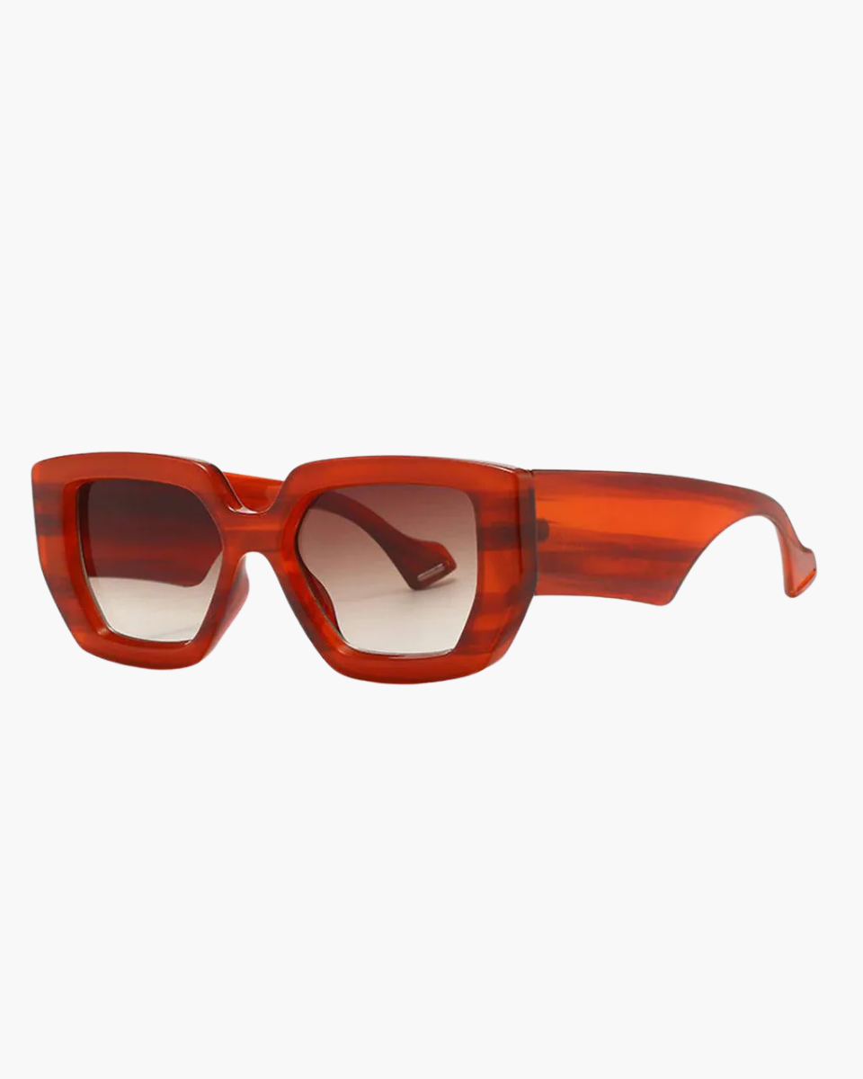 Annalise – UV-protected lenses – Square sunglasses-10173345890631-Ivory Ombre