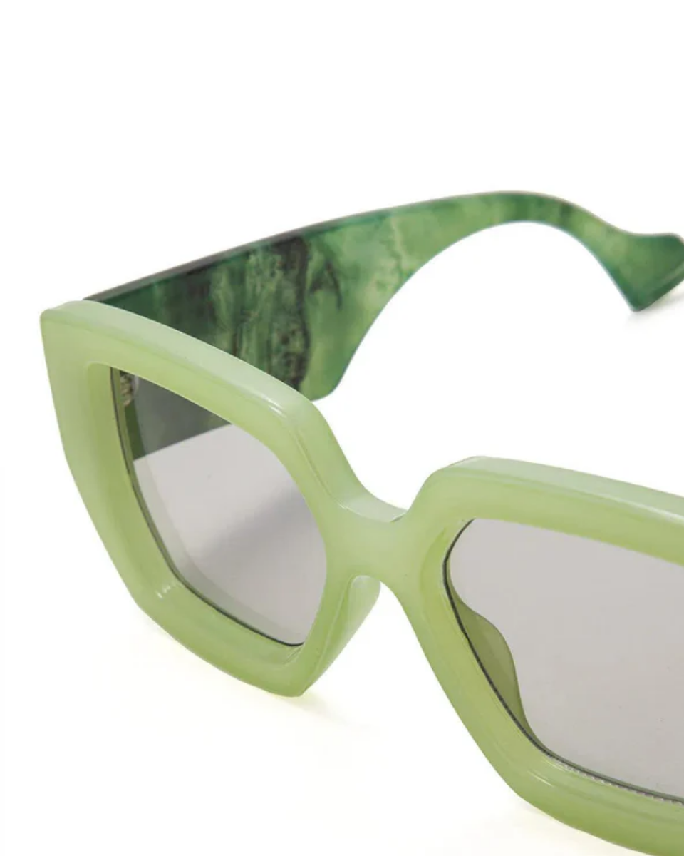 Annalise – UV-protected lenses – Square sunglasses-10173345890631-Ivory Ombre
