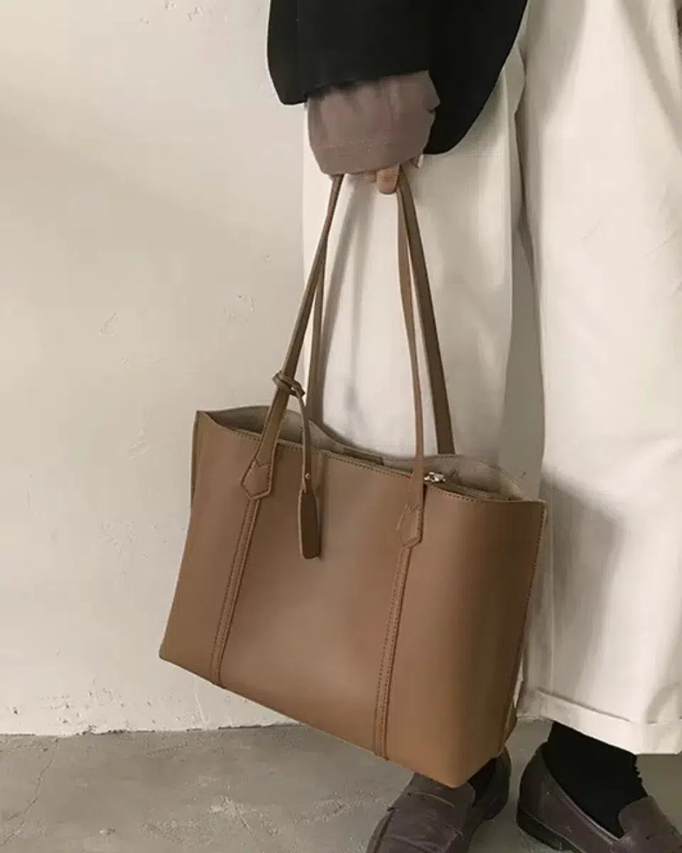 Annelies – Timeless retro design – Tote bag-10174666801479-Ivory Ombre