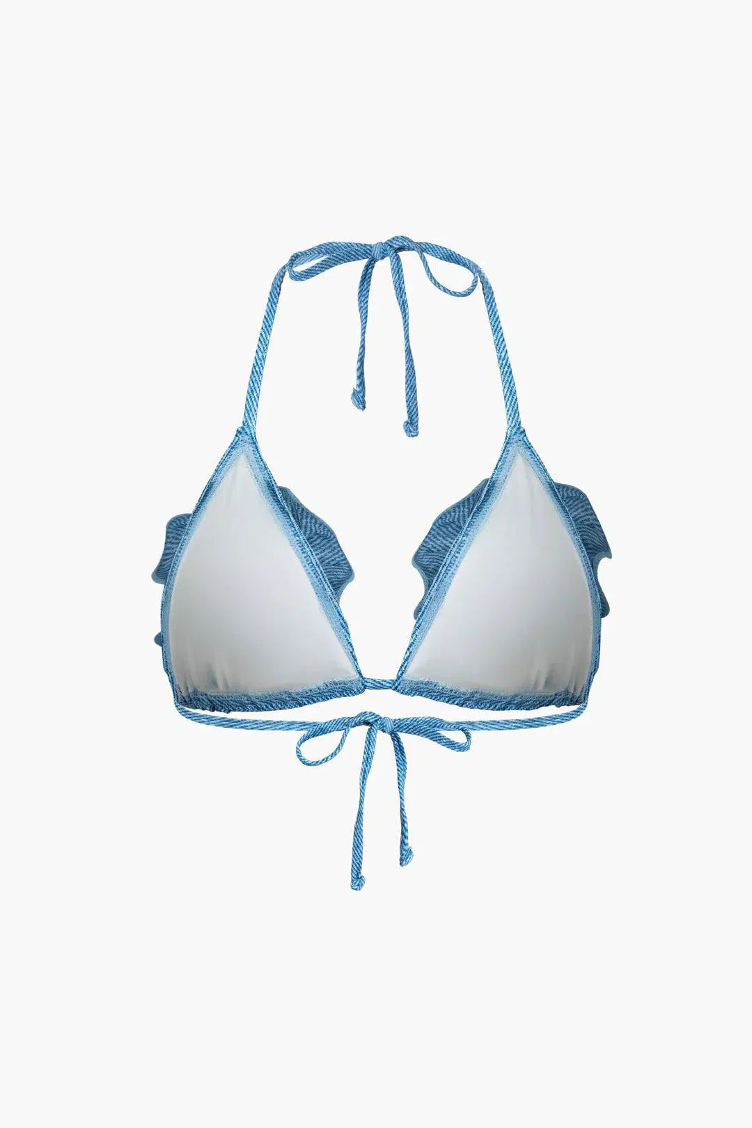 Aquaria – Bold design – Denim bikini set-10174711071047-Ivory Ombre