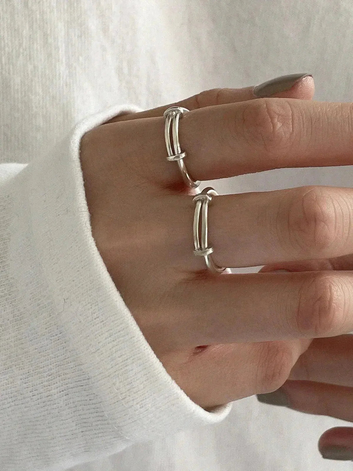 Auressa – Minimalist design – Adjustable ring-10173353951559-Ivory Ombre