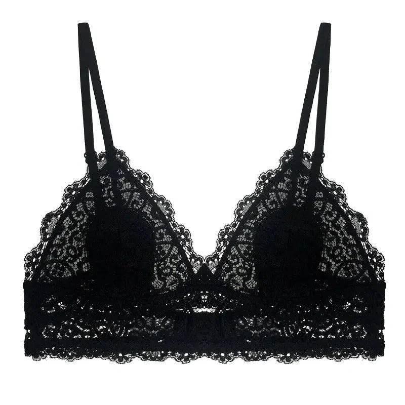 Avelia – Spaghetti strap lace – Bralette-10174862131527-Ivory Ombre