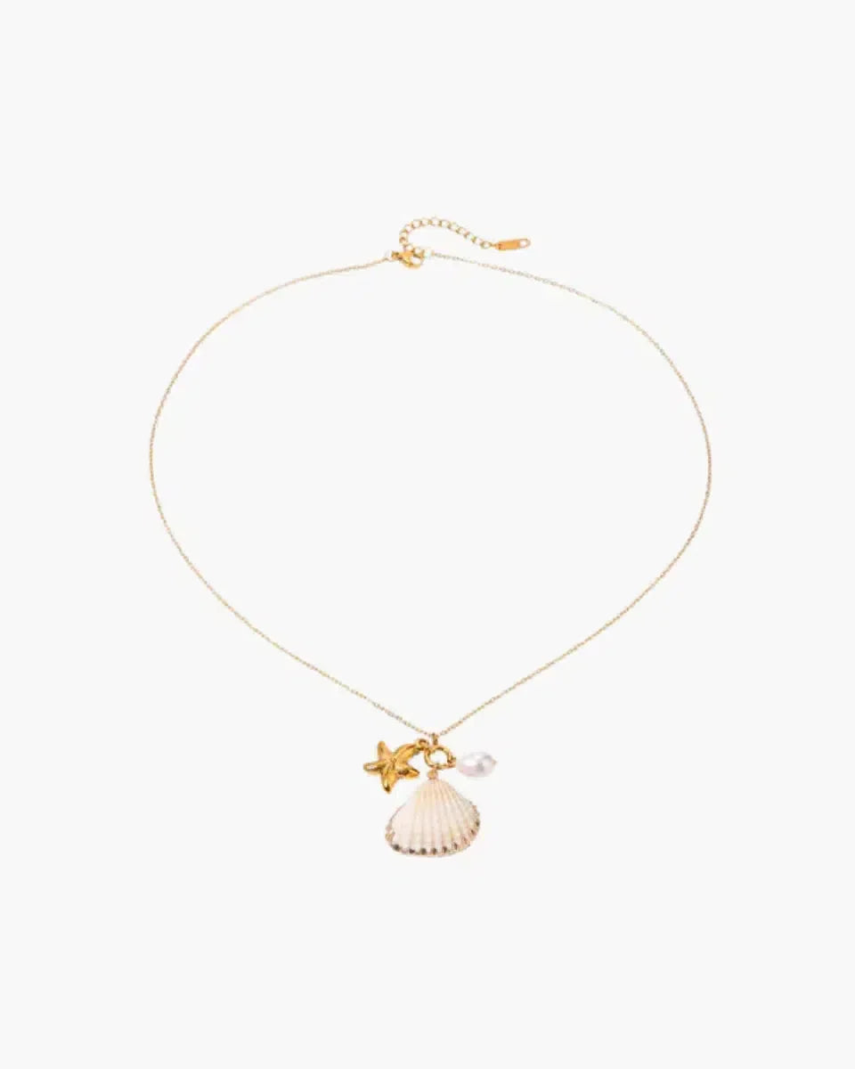 Avenya – Starfish pearl – Necklace-10173355032903-Ivory Ombre