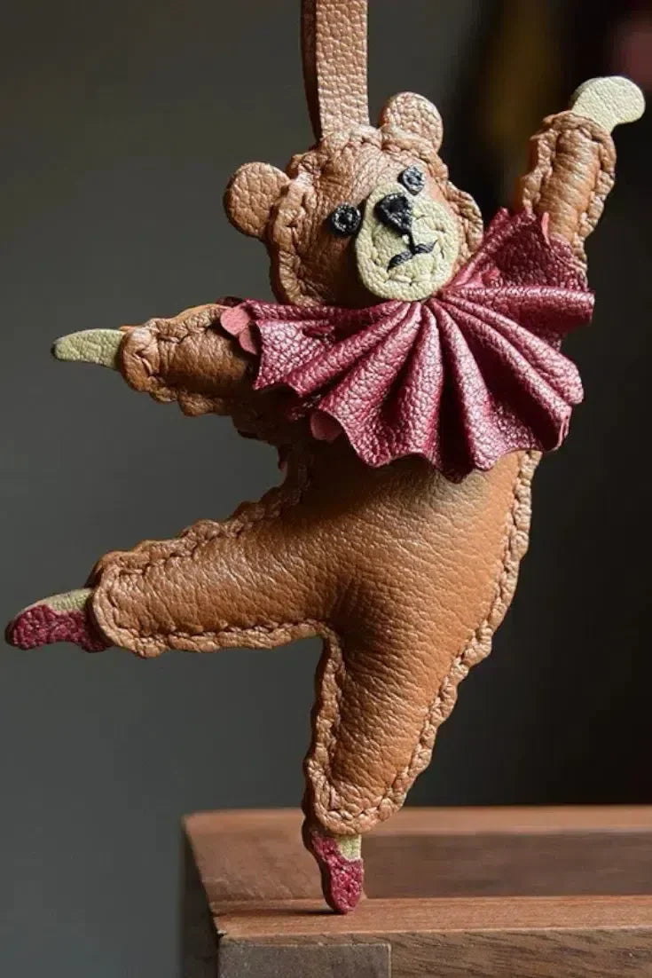 Ballet Bear – Graceful design – Bag charm-10174674731335-Ivory Ombre