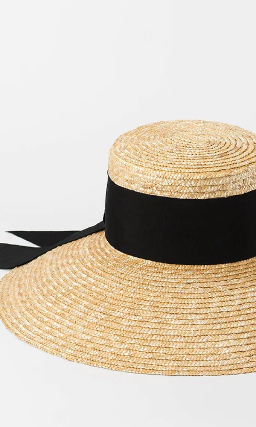 Bellavue – Band chic – Straw hat-10174849057095-Ivory Ombre