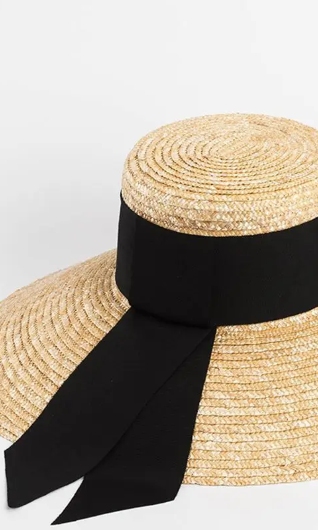 Bellavue – Band chic – Straw hat-10174849057095-Ivory Ombre