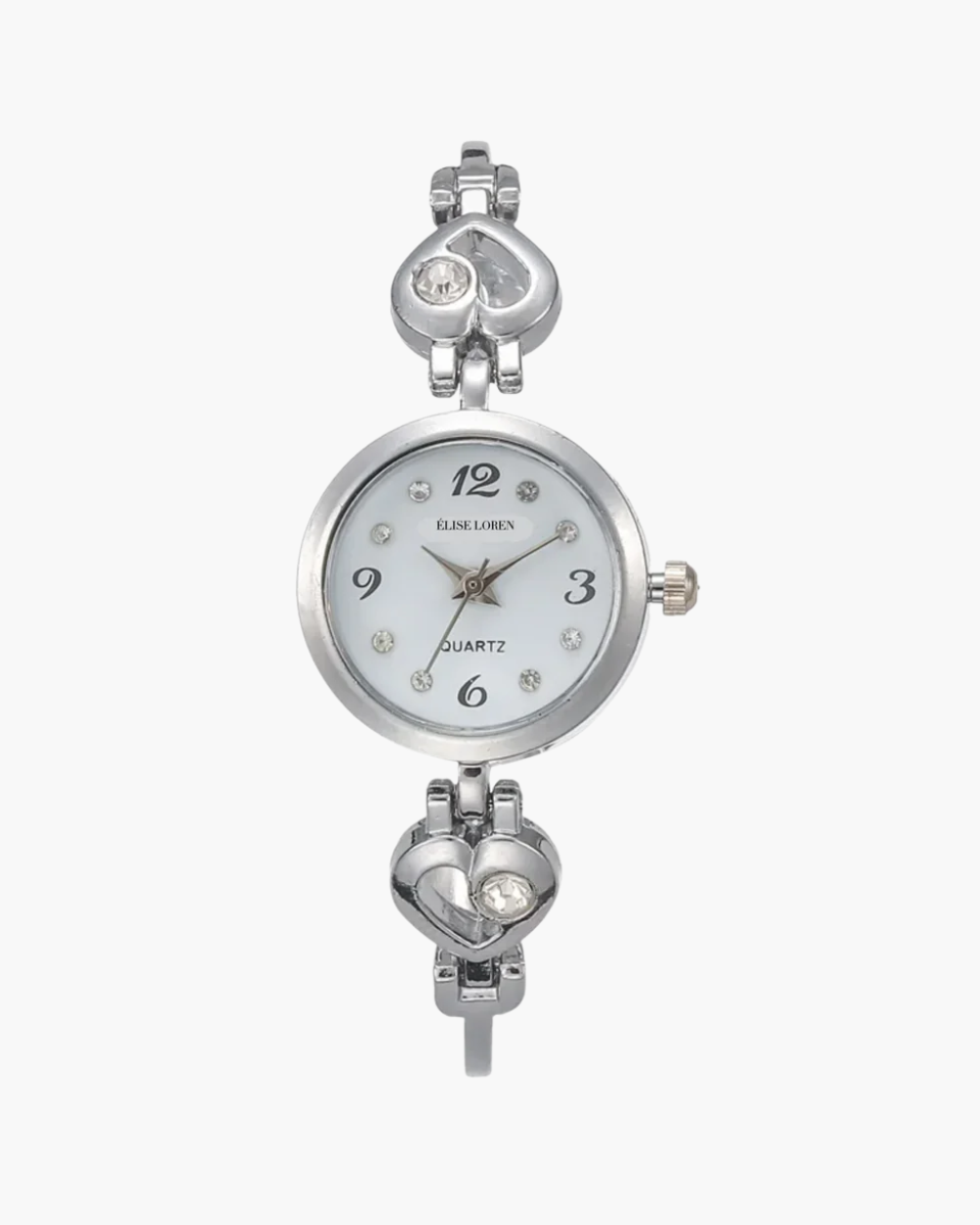Bellina Amour – Heart-inspired design – Bracelet watch-10173357457735-Ivory Ombre