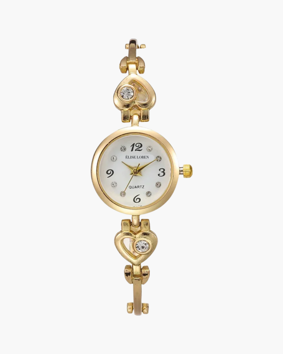 Bellina Amour – Heart-inspired design – Bracelet watch-10173357457735-Ivory Ombre