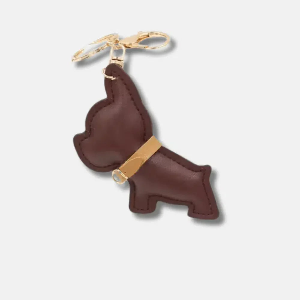 Bulldog – Adorable design – Bag charm-10174682857799-Ivory Ombre