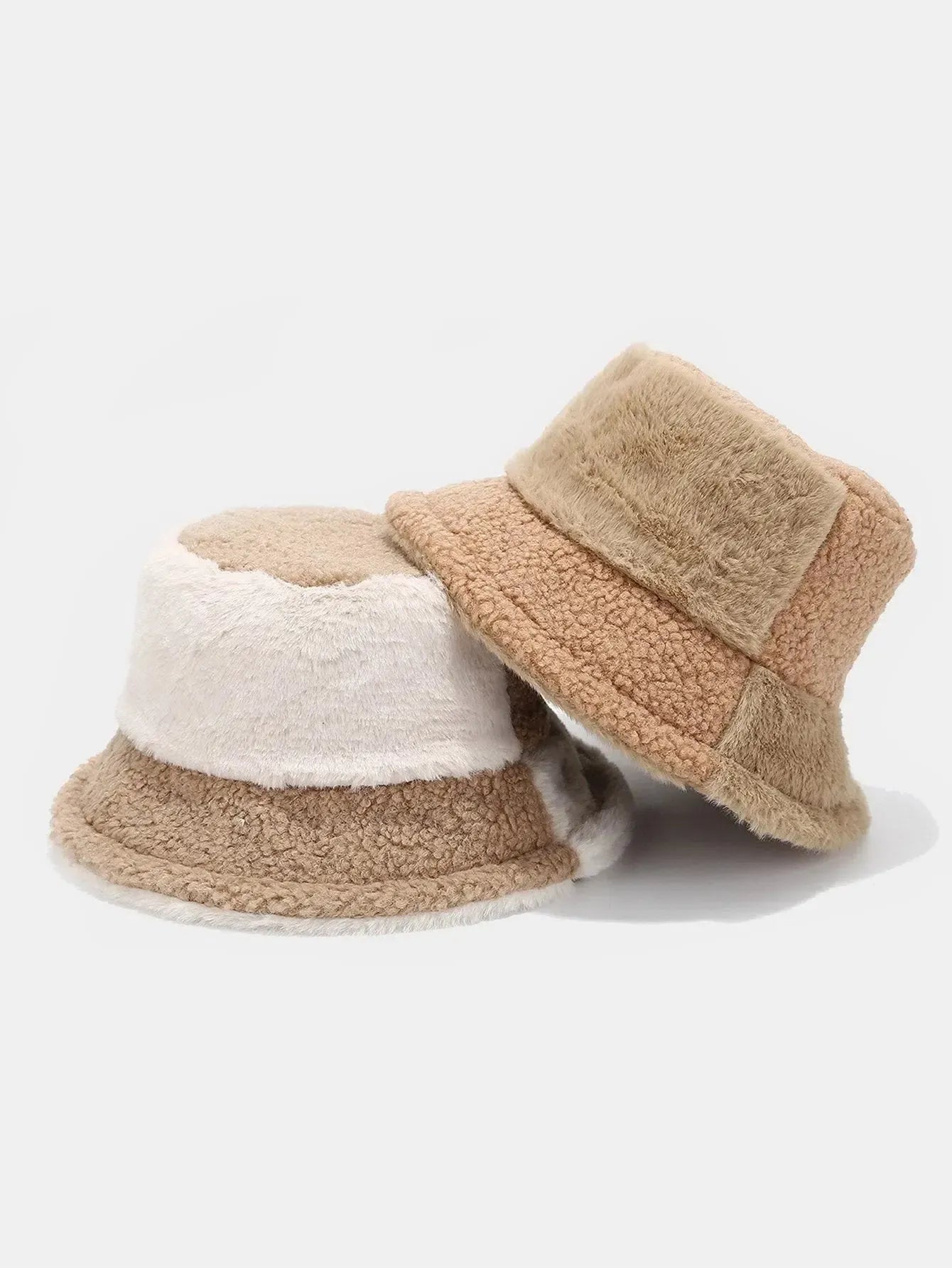Caletta – Color block – Bucket hat-10174656348487-Ivory Ombre