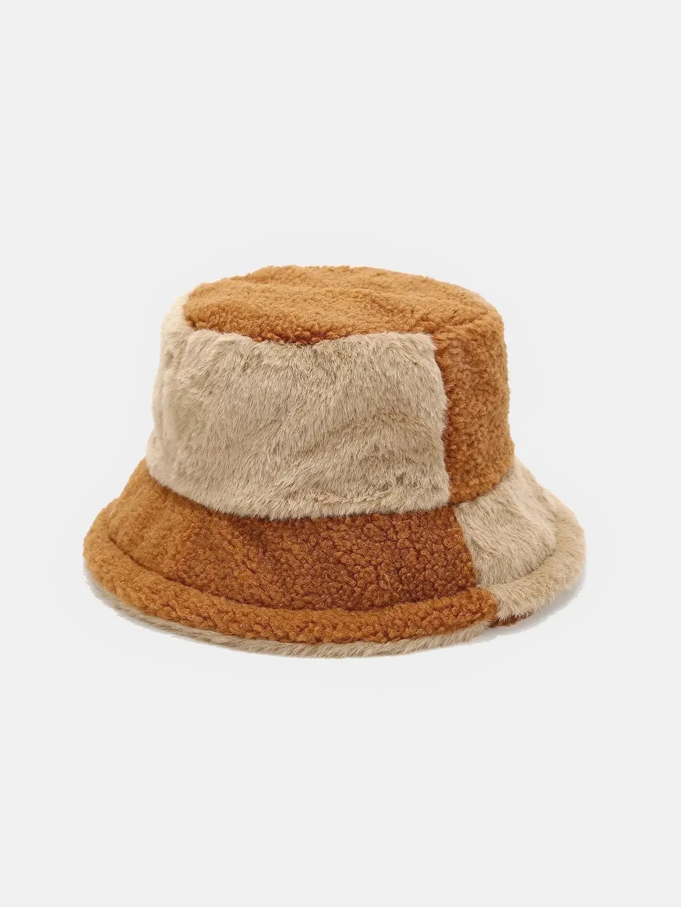Caletta – Color block – Bucket hat-10174656348487-Ivory Ombre