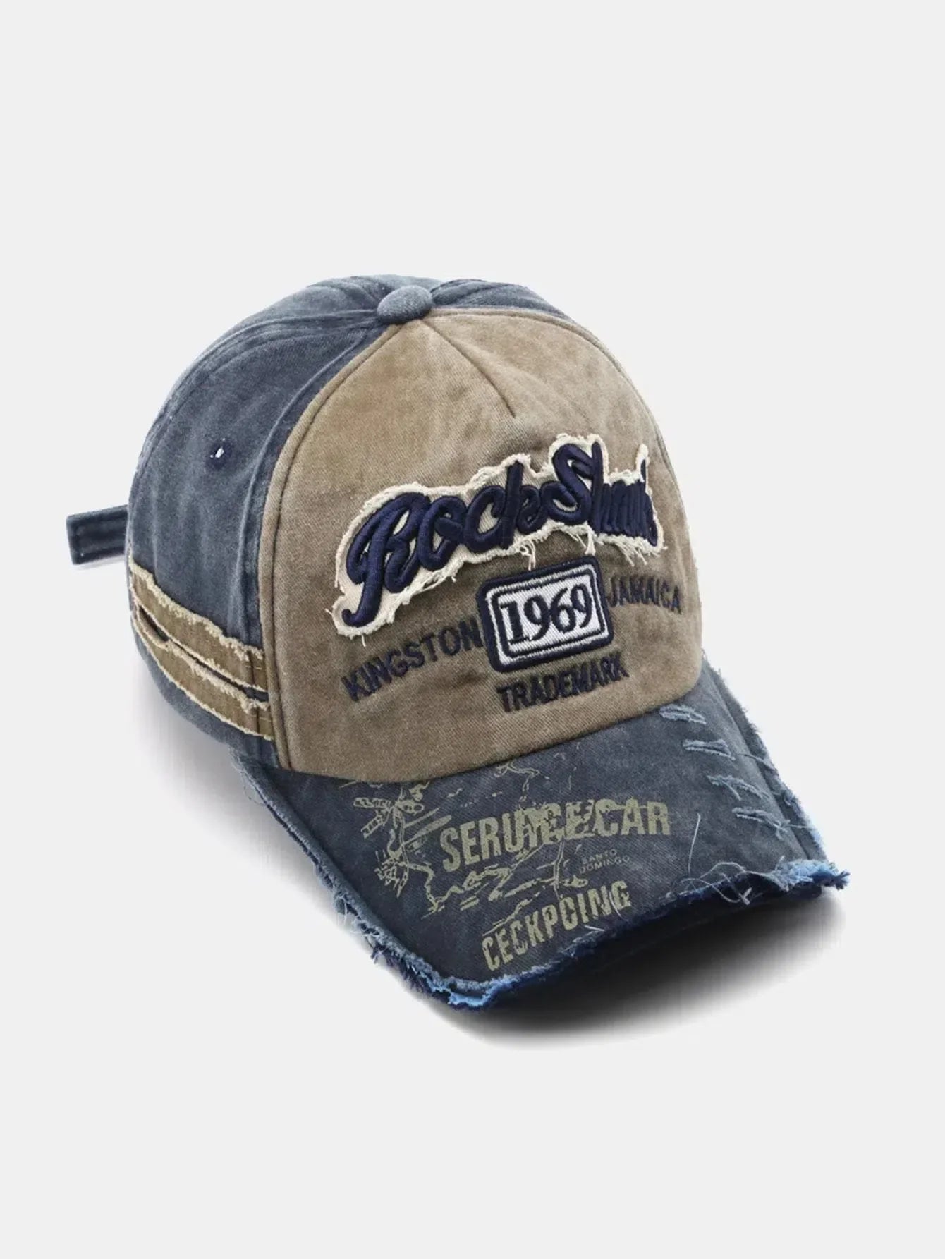 Carivelle – Washed 1969 – Baseball cap-10174658380103-Ivory Ombre