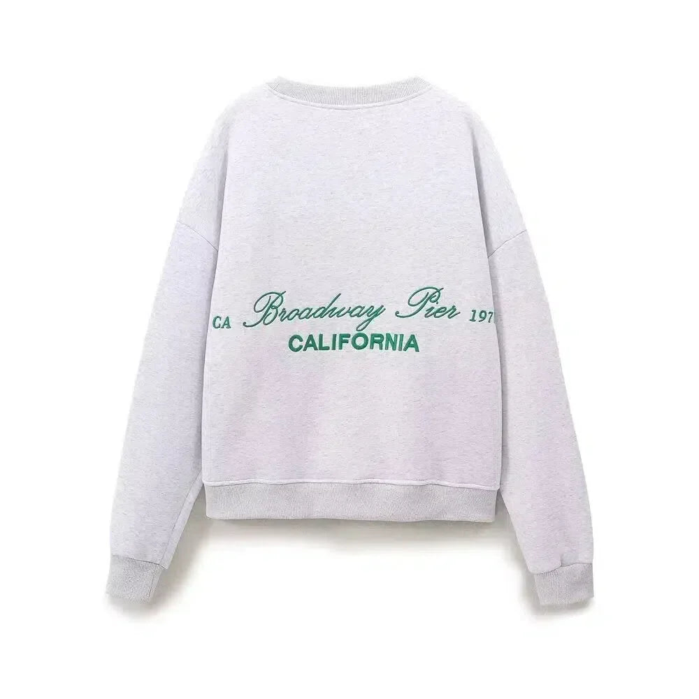 Catalina – Relaxed sweatshirt & sweatpants – San Diego lounge set-10174845878599-Ivory Ombre