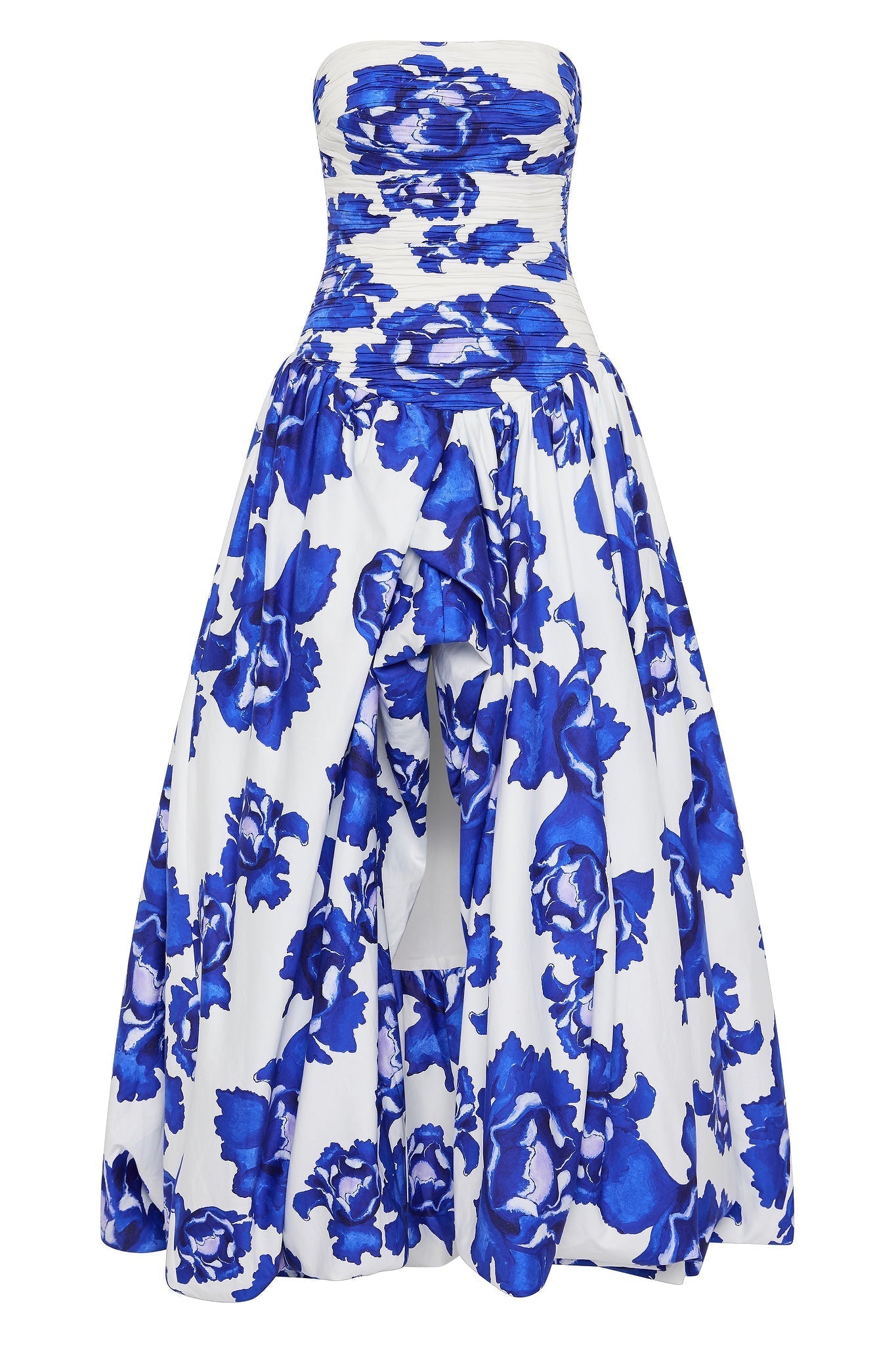 Celeste – Bold floral print – Maxi dress-10174732632391-Ivory Ombre
