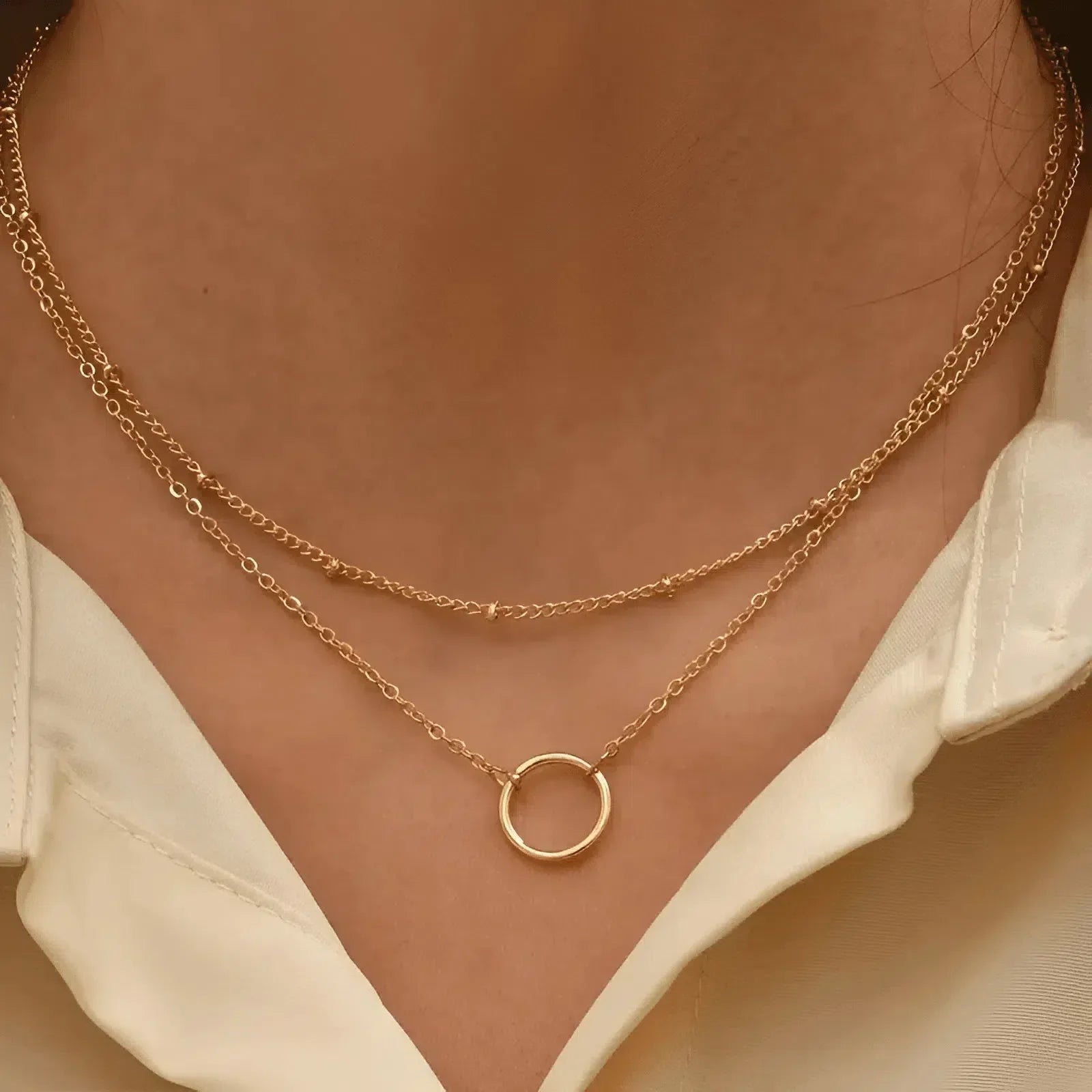 Celestia – Boho-inspired design – Necklace-10173354901831-Ivory Ombre
