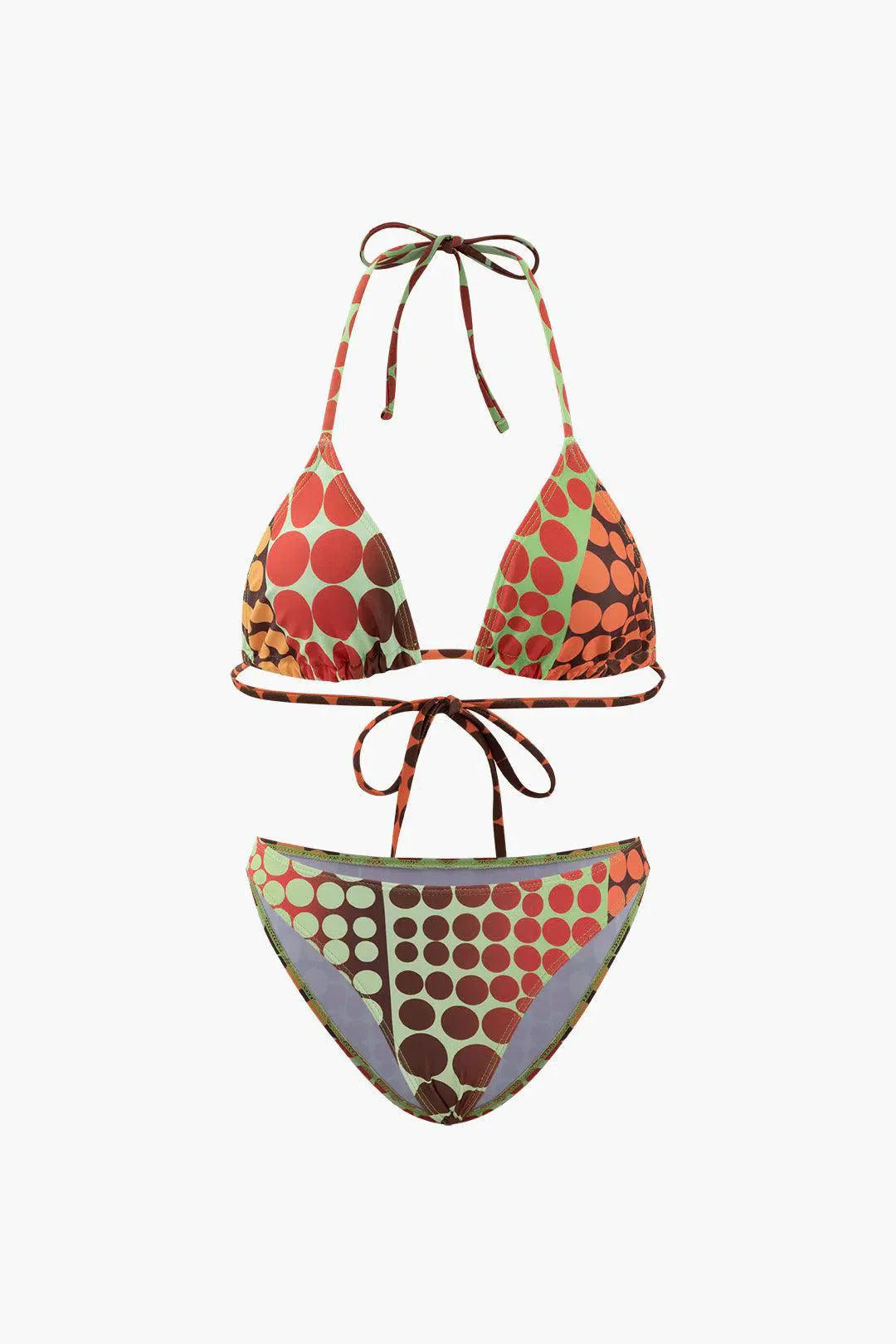 Celisse – Retro-inspired charm – Polka dot swim set-10174713364807-Ivory Ombre