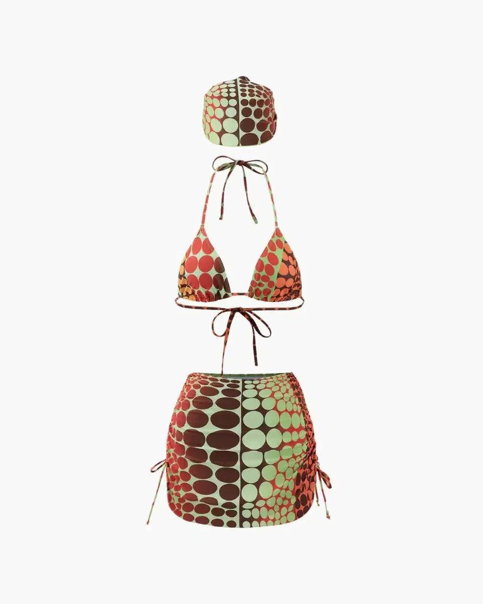 Celisse – Retro-inspired charm – Polka dot swim set-10174713364807-Ivory Ombre