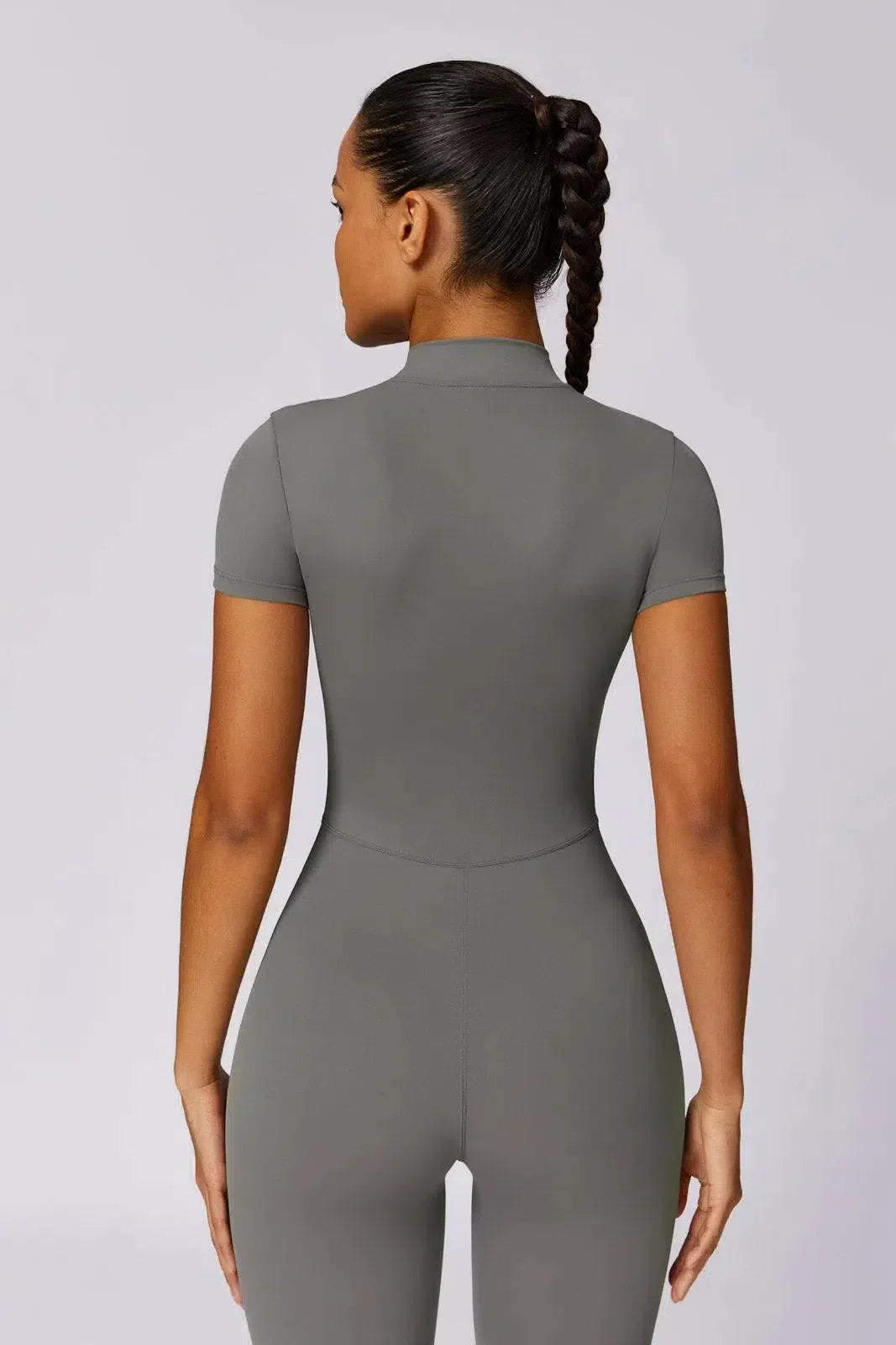 Chiarina – Sculpting fit – Timeless activewear jumpsuit-10174779818311-Ivory Ombre