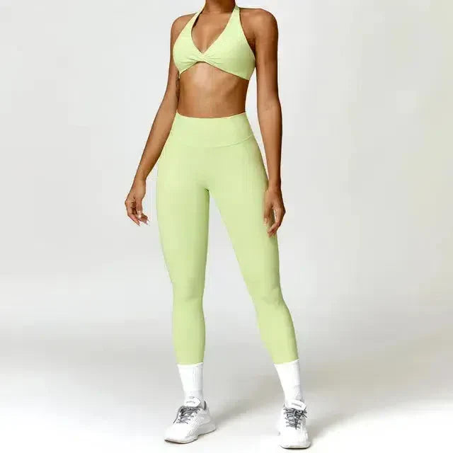 Cinzia – Vibrant Hues – Alluring Fitness Set-10174860558663-Ivory Ombre