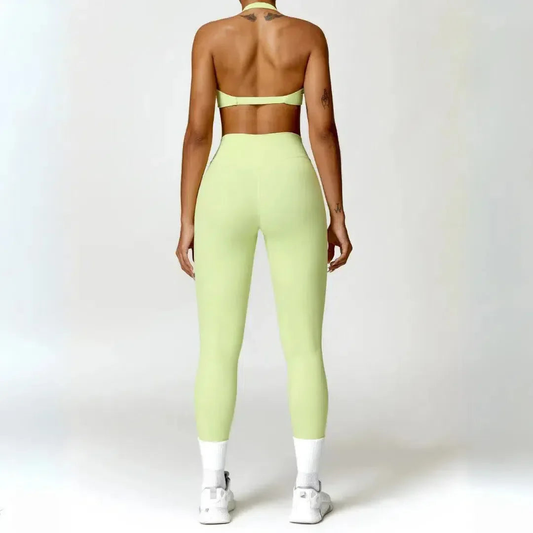 Cinzia – Vibrant Hues – Alluring Fitness Set-10174860558663-Ivory Ombre
