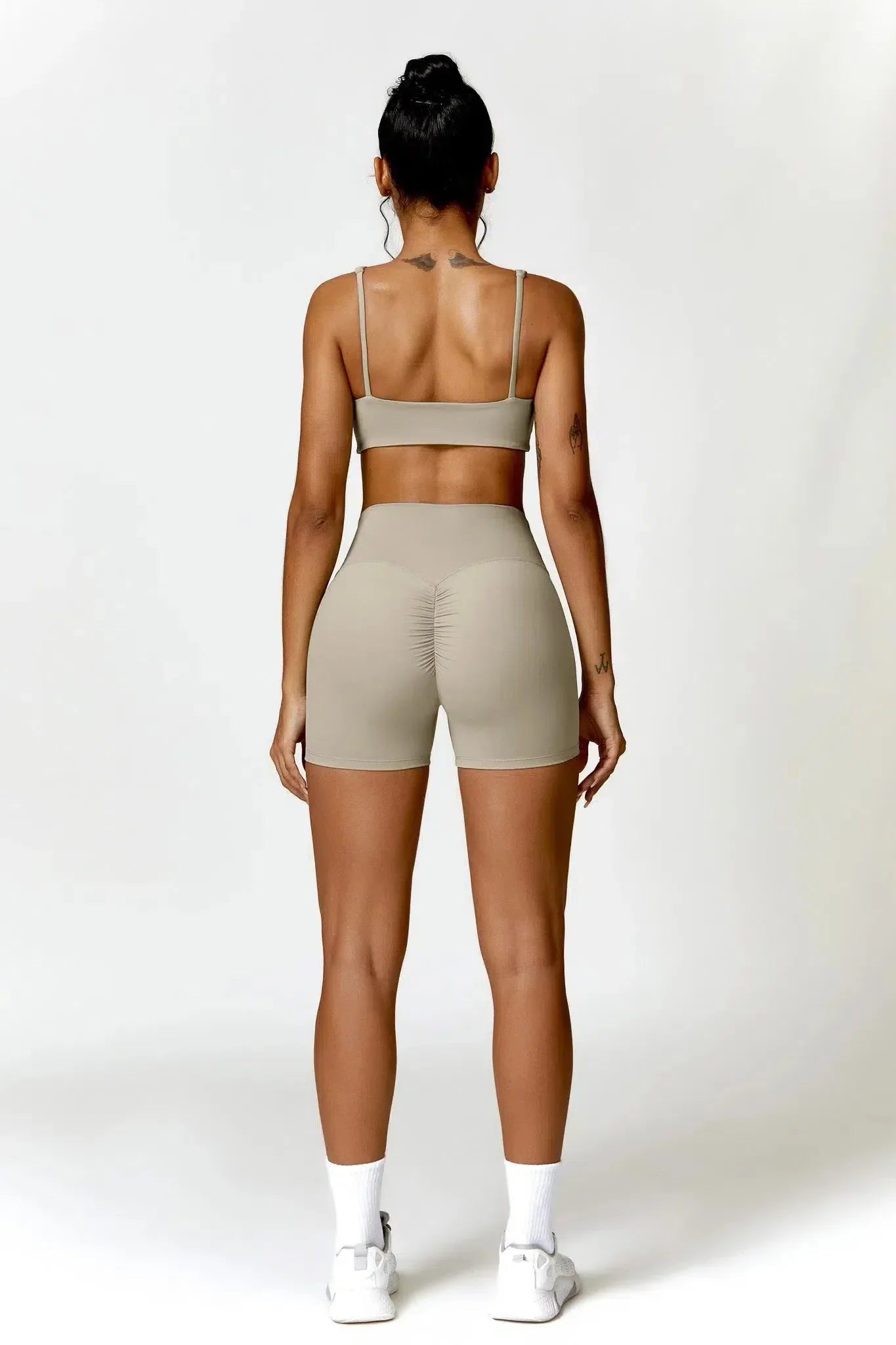 Dalila – Sculpting support – Versatile active shorts-10174785683783-Ivory Ombre