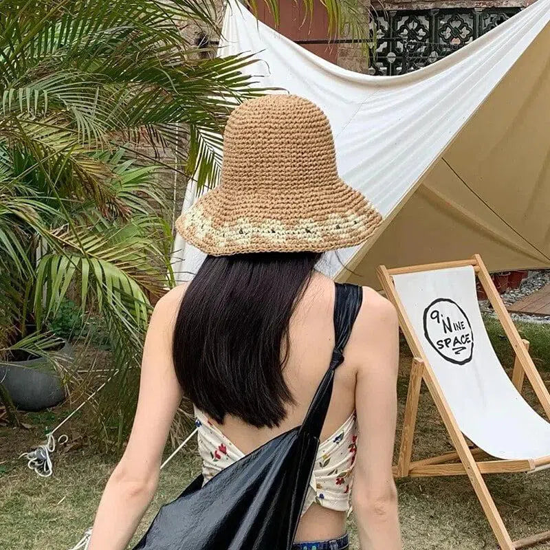 Daria – UV protection – Bucket hat-10174653727047-Ivory Ombre