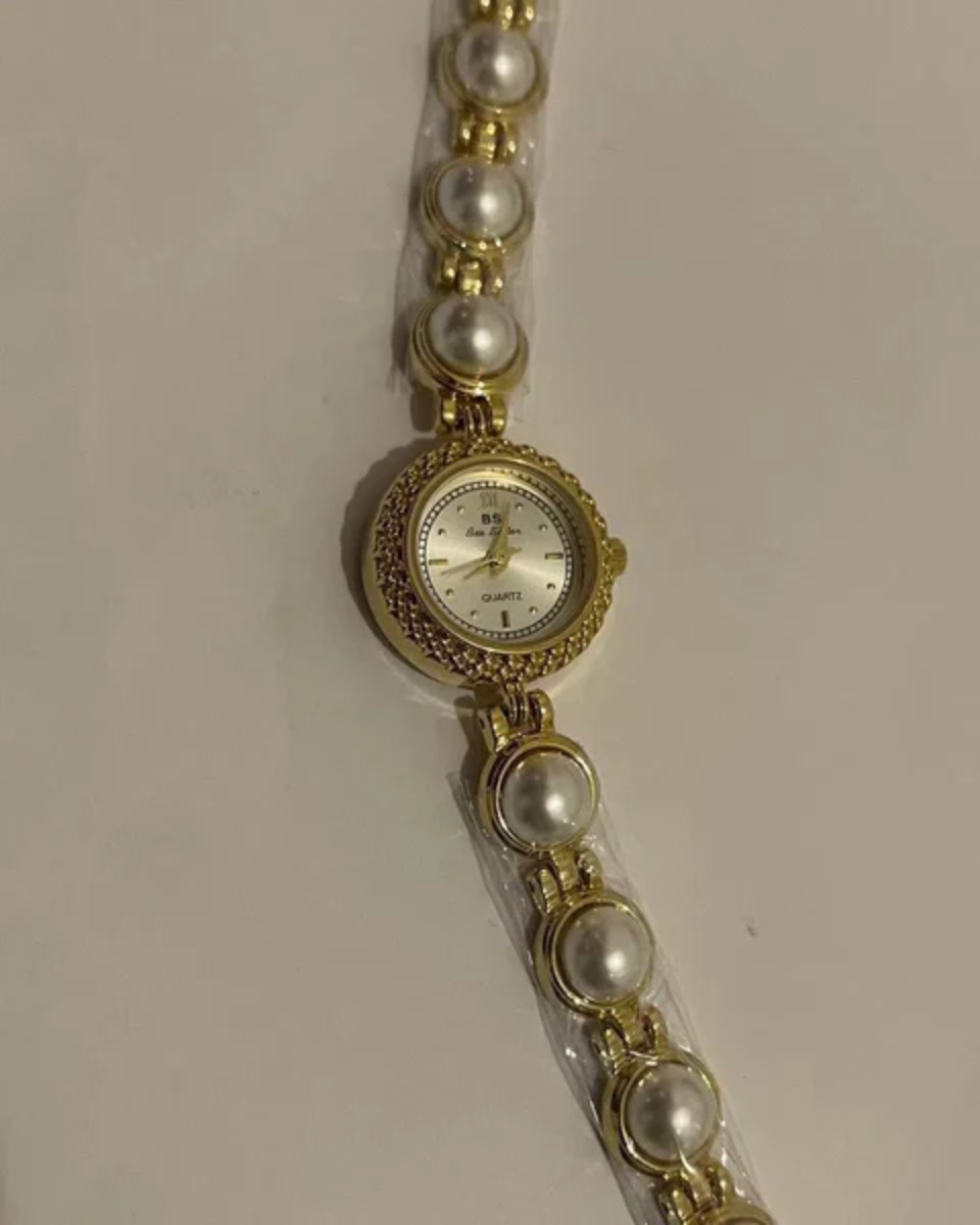 Diletta – Pearl-like accents – Vintage watch-10173356278087-Ivory Ombre