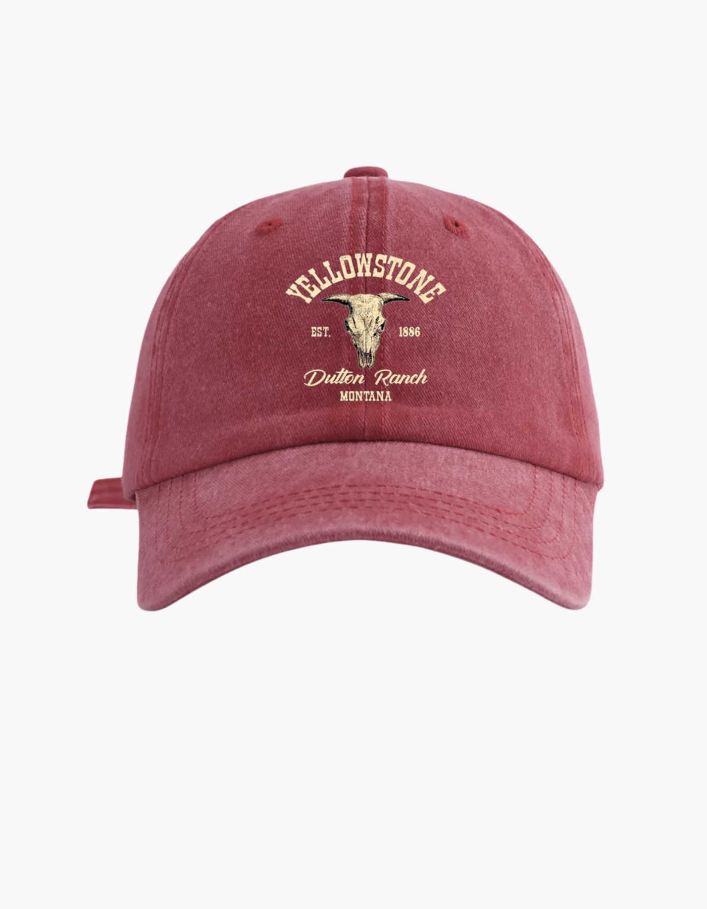 Duramont – Western ranch – Cotton baseball cap-10174849974599-Ivory Ombre