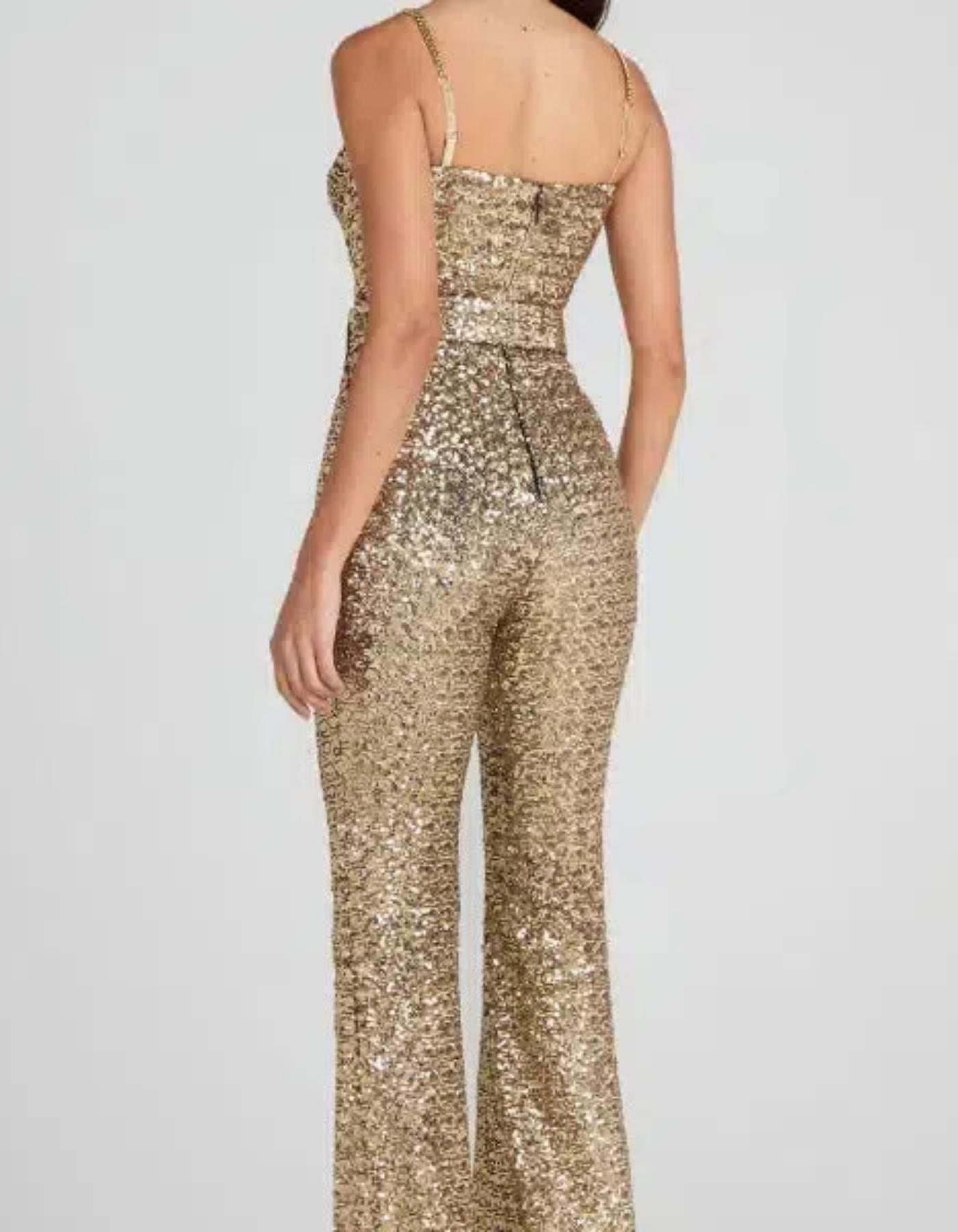 Eléa – Corseted structure – Elegant jumpsuit-10174842306887-Ivory Ombre
